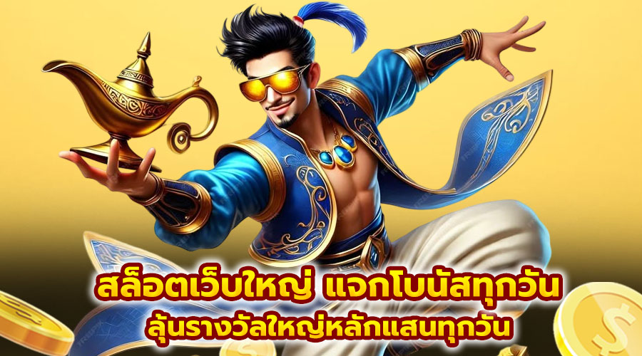 สล็อตเว็บใหญ่ แจกโบนัสทุกวัน