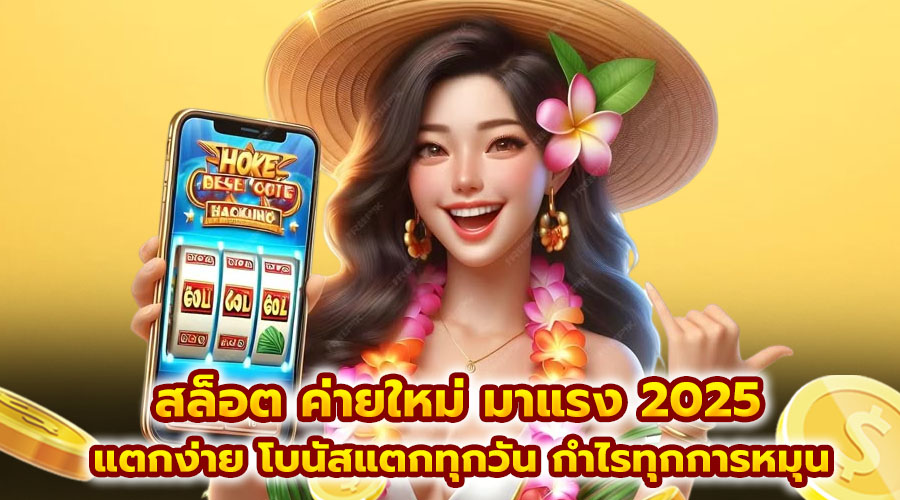 สล็อต ค่ายใหม่ มาแรง 2025