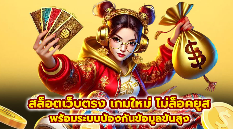 สล็อตเว็บตรง เกมใหม่ ไม่ล็อคยูส